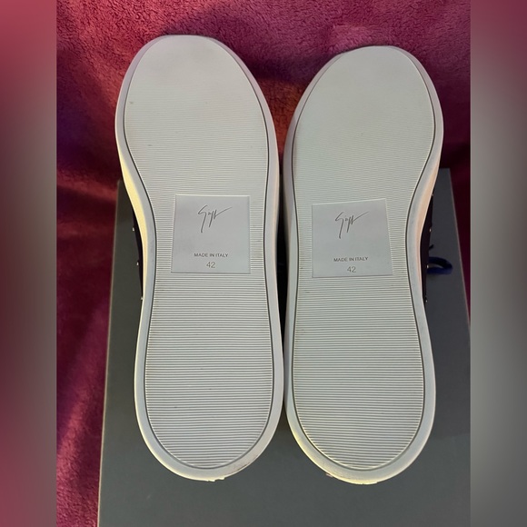 Giuseppe Zanotti High Top Wedge Hidden Hill Sneaker - Picture 4 of 12